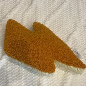 Yellow Lightning Bolt Pillow